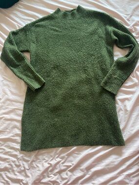 Olive Green Mock-Neck Sweater Tunic Old Navy